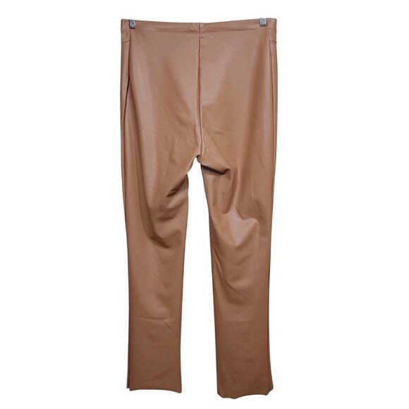 SKIMS Faux Leather Tube Top + Boot Cut Pant Set Sienna 3X - Picture 8 of 16